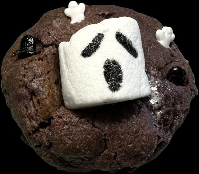 Galleta S’mores Fantasma, foto real